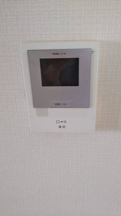 モニターホンなので女性にも安心です。