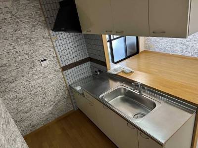 カウンターキッチンで、お部屋の様子もバッチリ見れます。