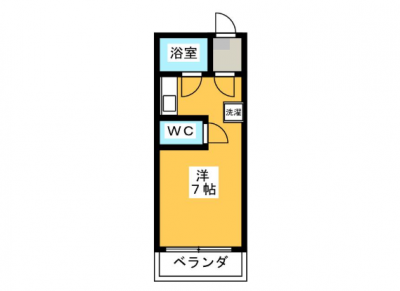 静岡県静岡市駿河区 メゾン池田304の間取り図
