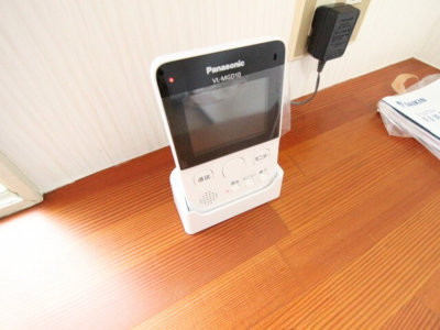 モニターホンがついていて便利ですね