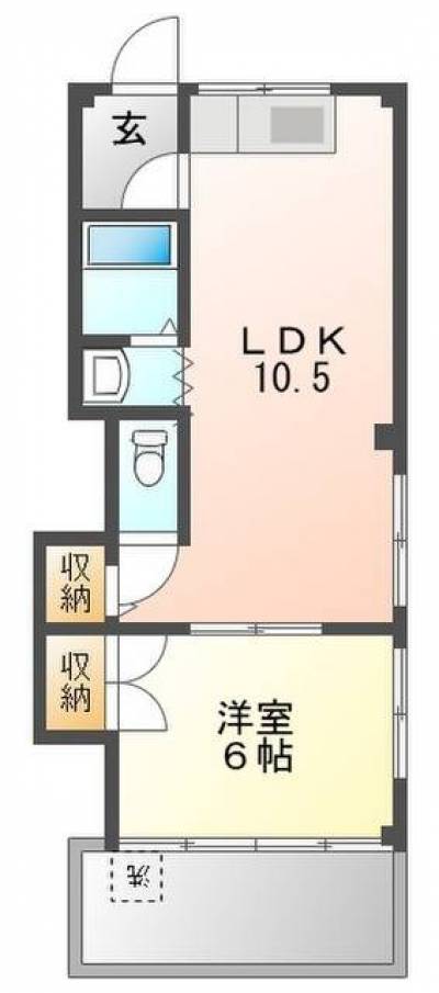 広々35㎡なので２人暮らしにもおすすめ！