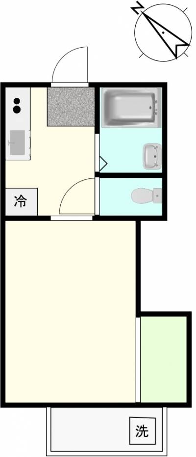 洋室仕様です。