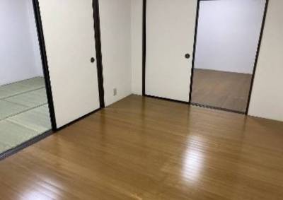 （和室２）ウッドカーペット敷きって、もはや洋室ですね。