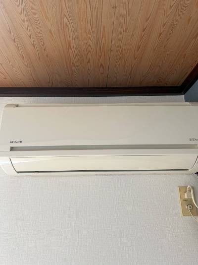 もちろんエアコン完備