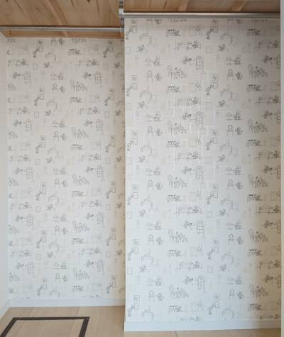 リビングクローゼット内部