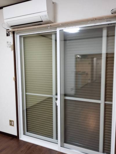 静寂性と断熱性を兼ねた二重サッシ