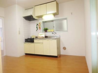 ２口ガスコンロが設置可能！