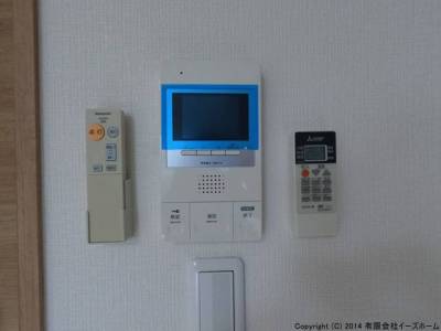 TVモニター付きインターホンです