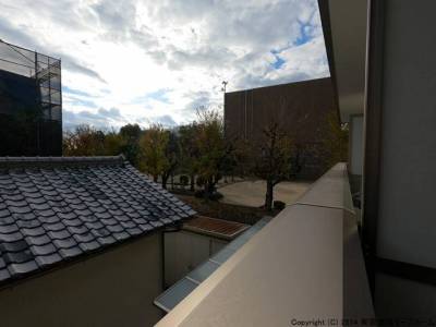 ベランダからの眺望です