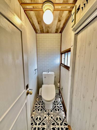 カフェの様な可愛いお手洗い