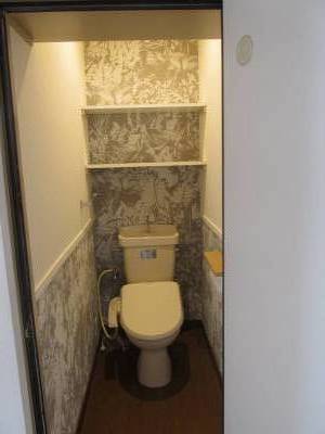 清潔感のあるトイレ