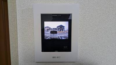 安心安全のモニター付インターホン。