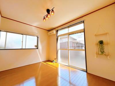 2面採光で明るく、風通し良し！