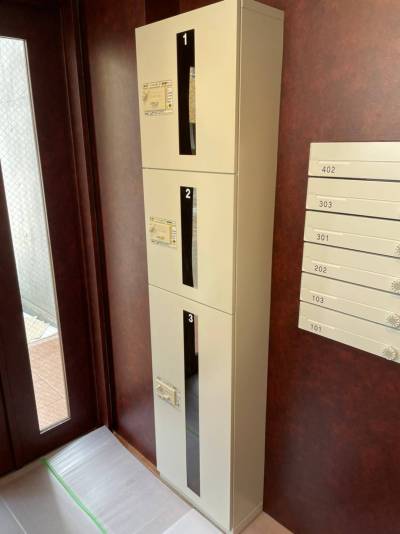 宅配ボックス3個