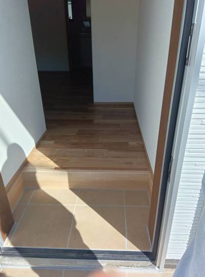 玄関です。