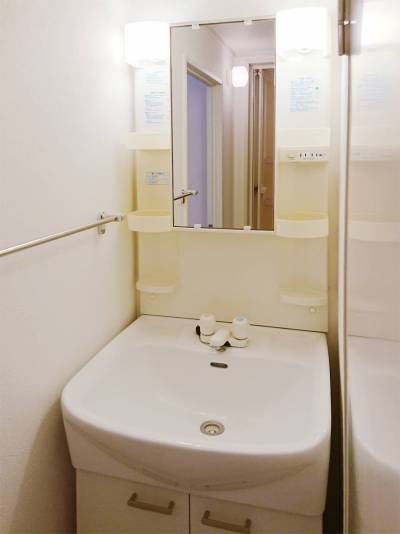 独立した洗面台