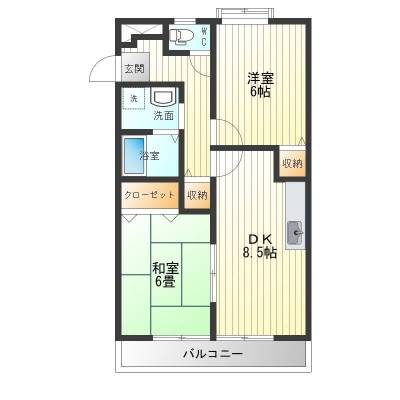 間取図です。