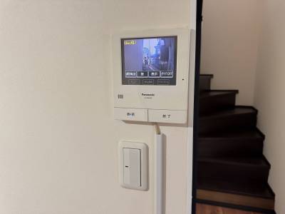 大型液晶テレビドアホン