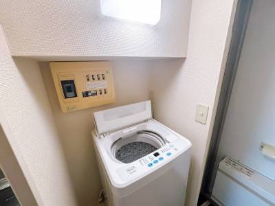 室内洗濯機置き場あり！しかも洗濯機つき！