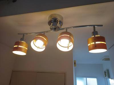 スポットライト付きです