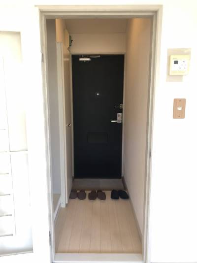 玄関です。
