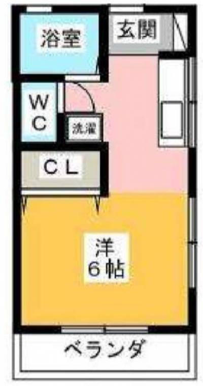 神奈川県南足柄市 エスポワール202の間取り図