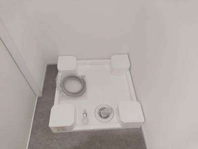 室内洗濯機置場を完備