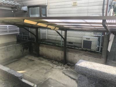 広々の駐車場