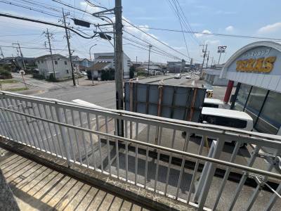 ベランダからの眺め（眺望、日当たり良好）