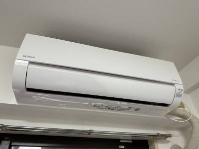 冷暖房エアコン新品交換♪日立白くま