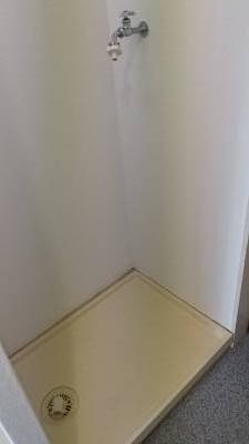 室内洗濯機置き場です。