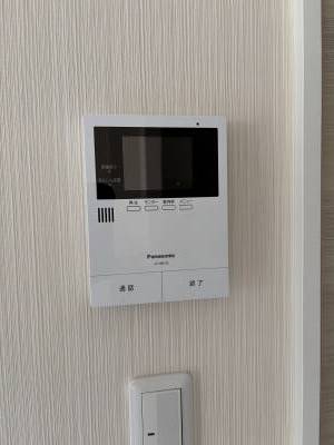 カメラ付インターホンです
