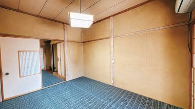 1階の居室　エアコンが付いています