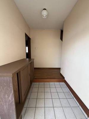 広い玄関にシューズBOX付属