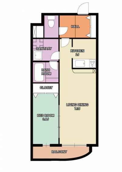 【南向きの明るいお部屋です】