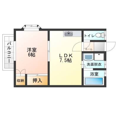 全室フローリングとなってます！出窓附き！
出窓付いてます