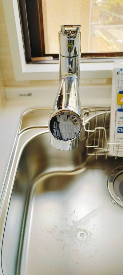 キッチン水栓は浄水機能付きで高性能です！