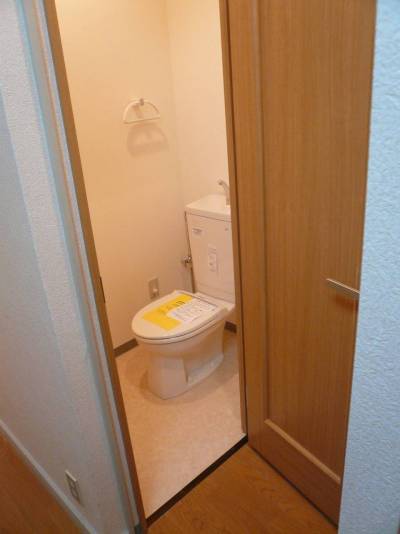 バストイレが別になったトイレです。