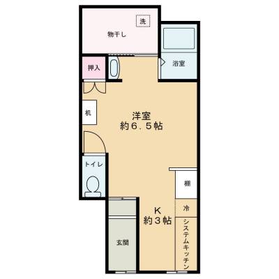大阪府柏原市 ポシェットハウスⅤポシェットハウスⅤ Jー1の間取り図