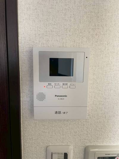 モニターホンでセキュリティも万全♪