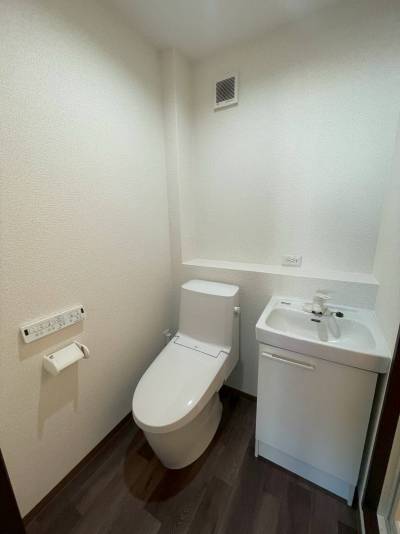 ウォシュレットトイレも◎