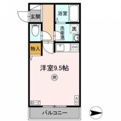 北海道札幌市東区 シャトーN43202の間取り図