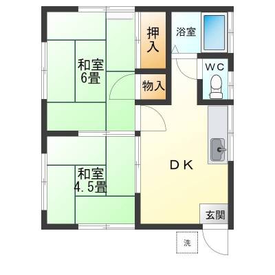 使い勝手のいい間取り♬