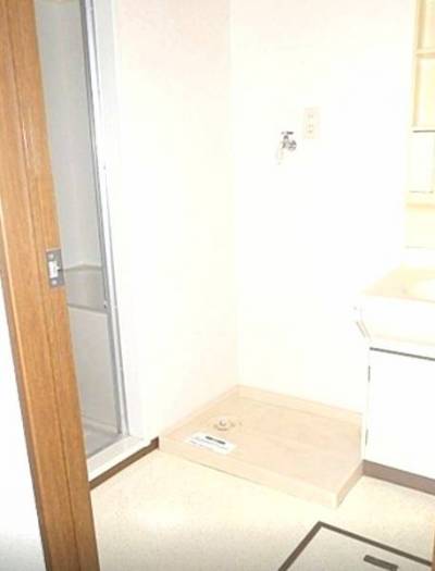 ドラム可♪室内洗濯機置き場