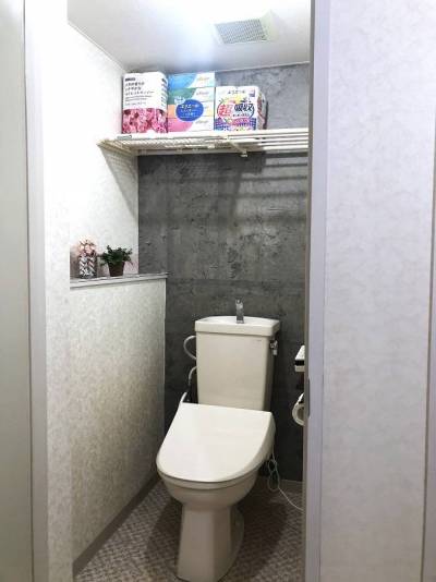 長居したくなるウオシュレット付き"おしゃれ" なトイレ