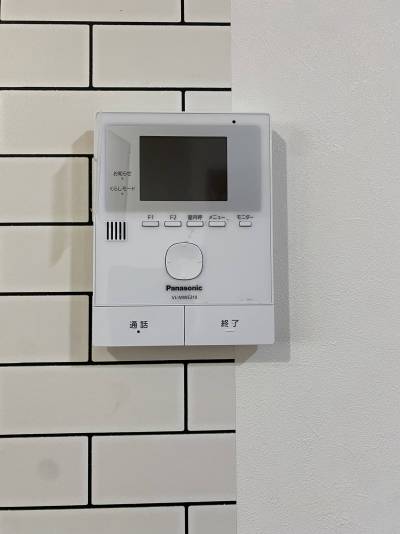 TVカメラ付きのモニターホン
