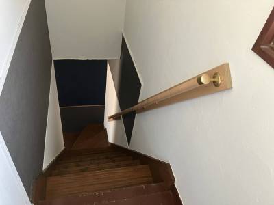 2階から見た階段