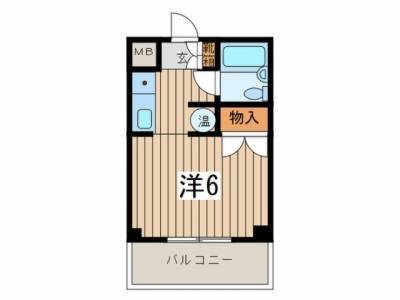 神奈川県横浜市旭区 ウェストグレイン204の間取り図