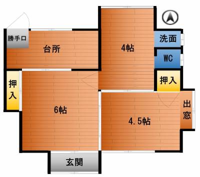 快適な3K間取り