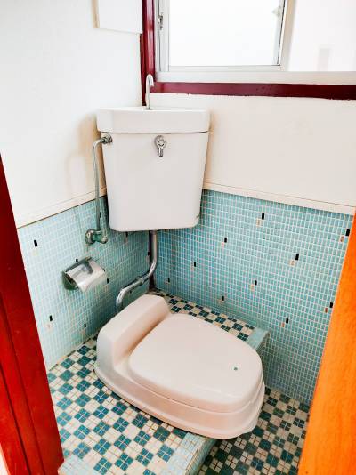 清潔なトイレ完備